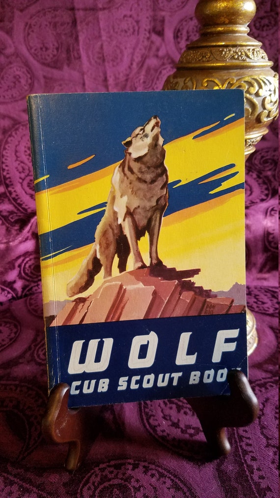 Vintage WOLF CUB SCOUT Book Original 1965 Printing - Etsy