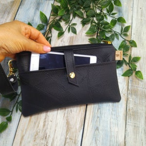 Women's wallet, fabric wallet, clutch wallet, girl's wallet, card holder, gift for mom, gift for women, leatherette bag