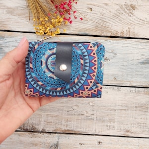 Monedero pequeño con estampados originales, monedero para regalar, regalo para  la madre, tarjetero con cremallera