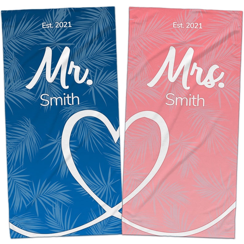 Bride Beach Towel Mr and Mrs Beach Towels Combo Bride and Etsy Bride Beach Towel Mr and Mrs Beach Towels Combo Bride and Etsy