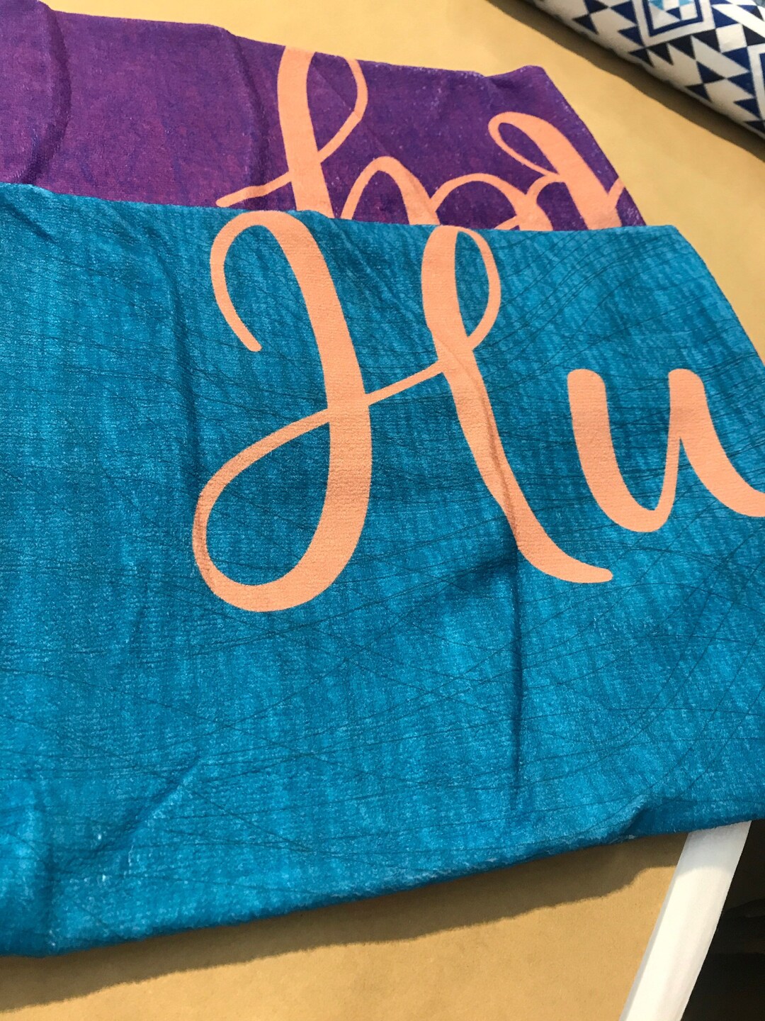 Mr and Mrs Beach Towels, Couples Beach Towels Wedding Gift Personalized