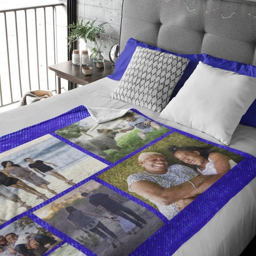 Custom Photo Blanket Picture Blankets Personalized Photo Etsy