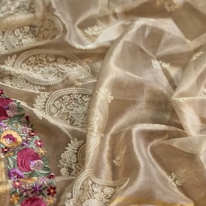 Humraaz tissue silk sari