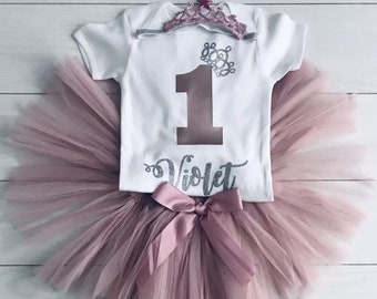 personalised first birthday outfit