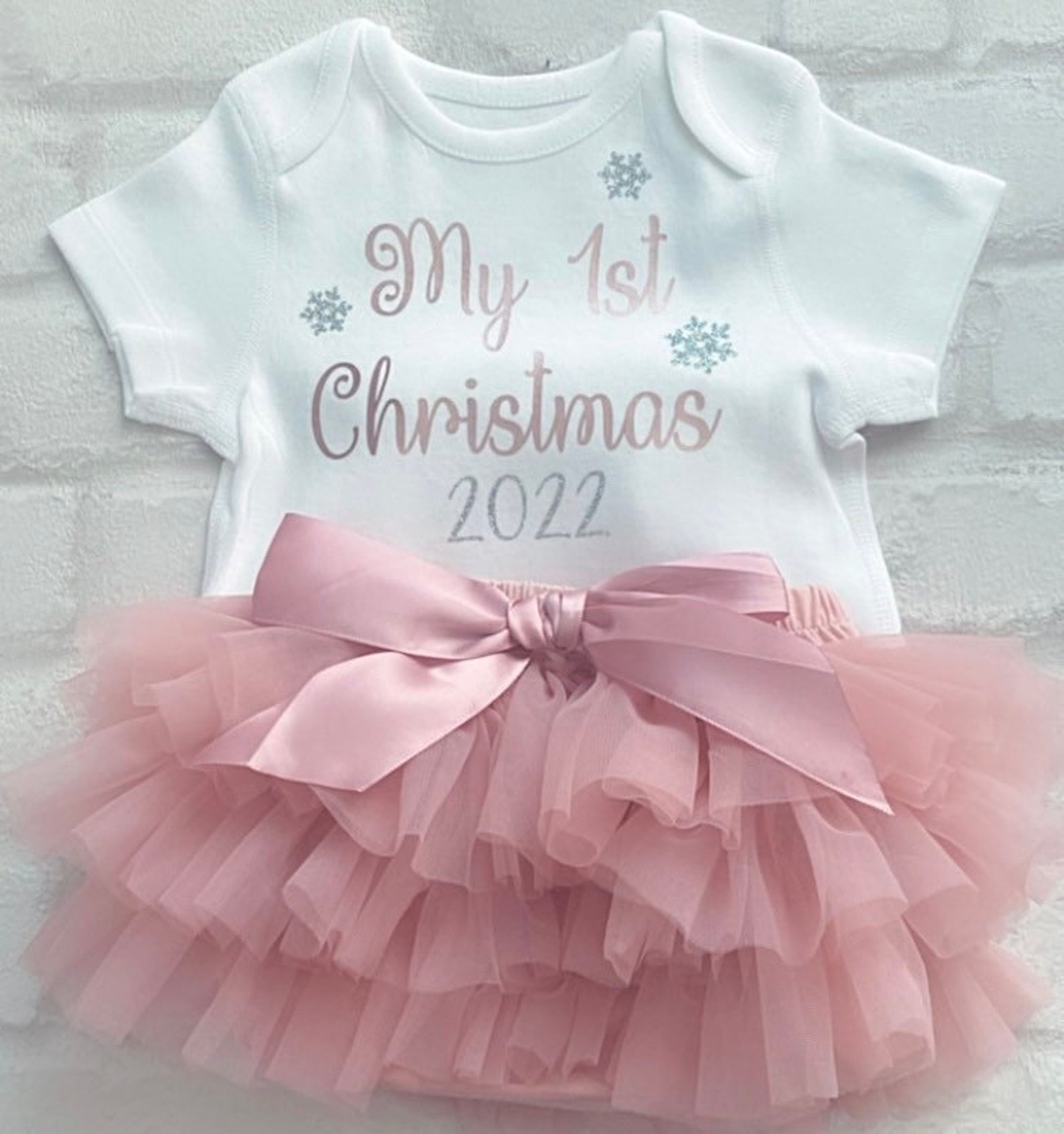 First Christmas baby outfits
