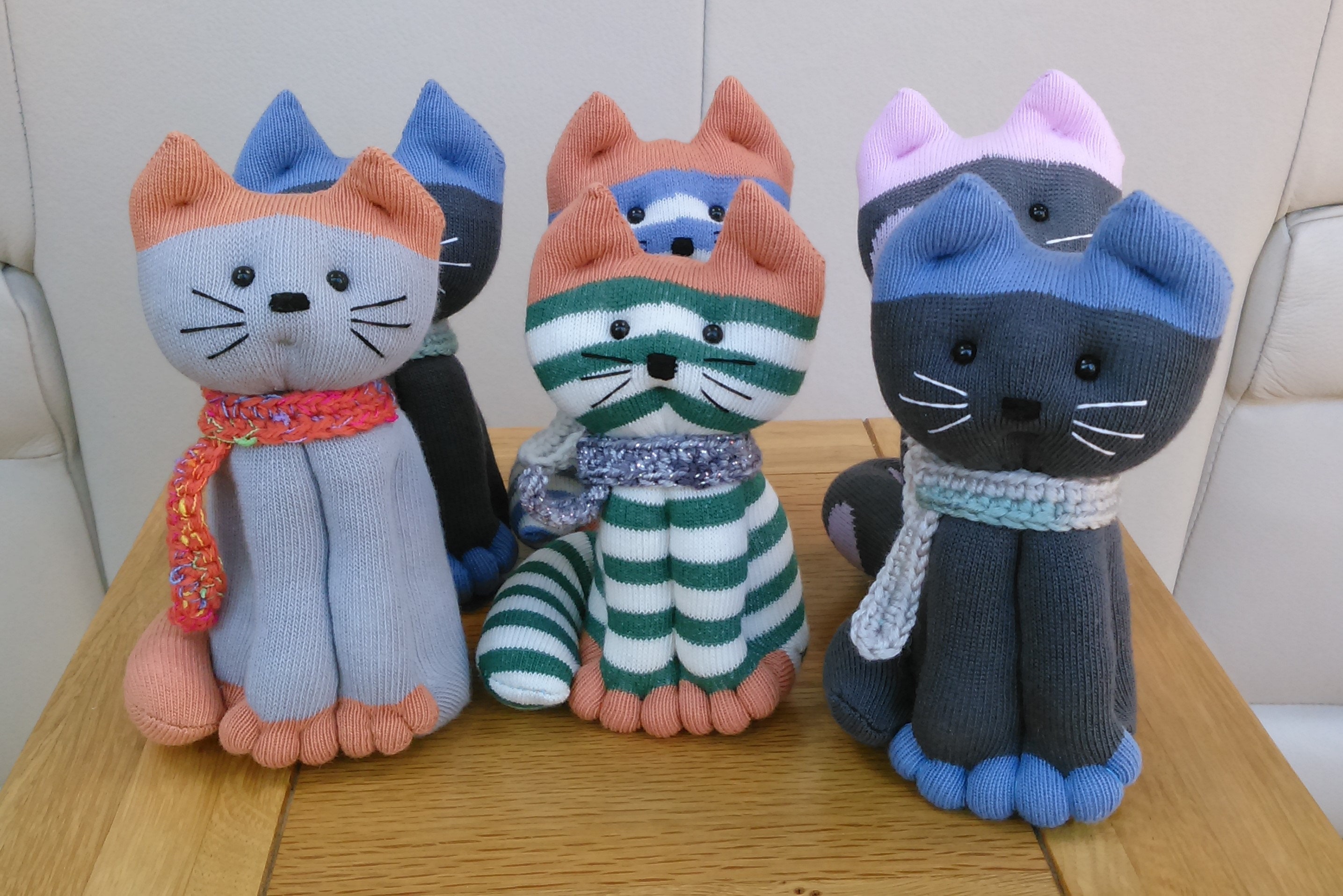 Cat Lover Gifts, Handmade sock doll, Cat soft doll, Cat sock doll, Gift for  pet lover, Gift for her, Handmade in the