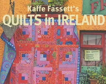 Kaffe Fassetts Quilts In Ireland Book, 20 Designs for Patchwork and Quilting, Quilting Book, Quilt Book, Patchwork Quilts,  Quilt Patterns