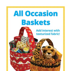 ByAnnie Muster, Alle Gelegenheit Körbe Muster, 2 Version Korb Tasche Muster, Einkaufstasche Muster, By Annie Quilting Schnittmuster