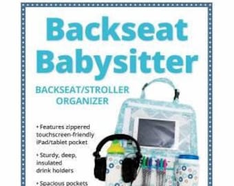 ByAnnie Patterns, Backseat Babysitter Pattern, Car Seat Organizer Bag Pattern, Stroller Bag Pattern, By Annie Quilting Sewing Pattern