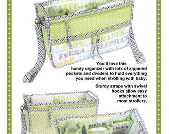 ByAnnie Patterns, Precious Cargo Kinderwagen Organizer Muster, Organizer Tasche Muster, Reisetasche Muster, Quilten Nähen Muster