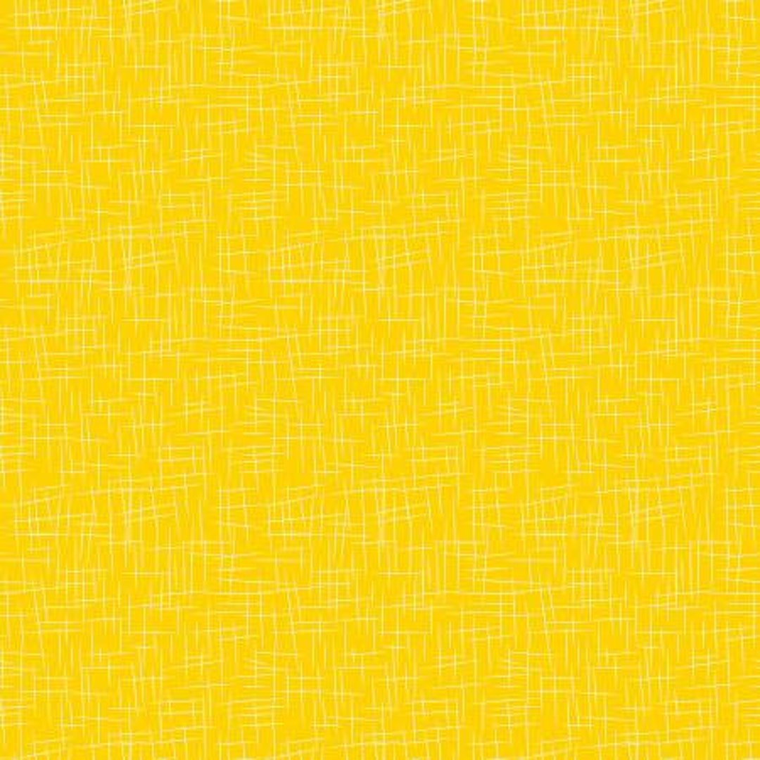Hash Tag Large Color Yellow, Quilting Cotton, Fat Quarters, Half Yard ...