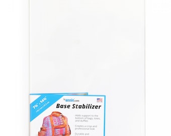 ByAnnie Base Stabilizer 7.75&quot; x 14.75&quot;, #BS160, Bottom Support for Bags, Totes and Duffles, Sewing Projects, Quilting Projects