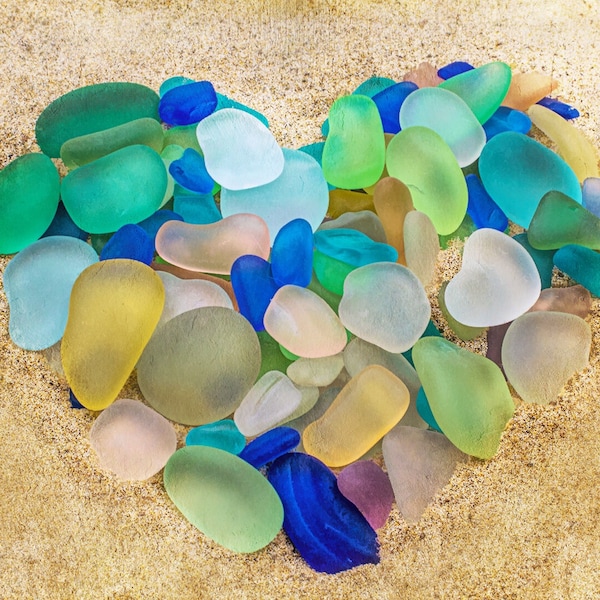 Sea Glass Quilting Fabric - Etsy