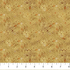 25136-54 Ochre - Falcon Ridge - Single Colorway By Andrew Denman for Northcott Fabrics