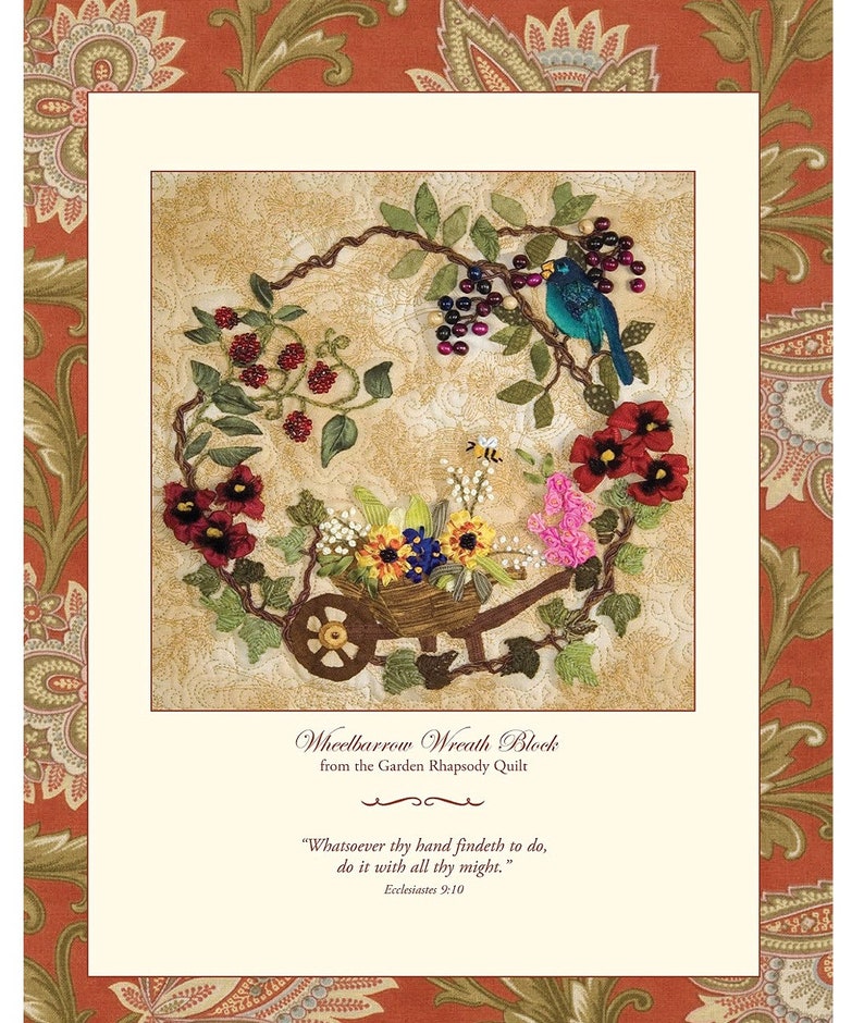 The Art of Elegant Hand Embroidery Book, Embellishment and Applique, Janice Vaine, 124 Printable Patterns, Needlework, Embroidery Stitches image 3