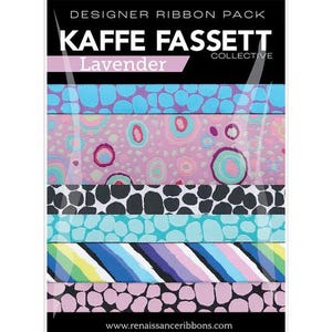 Lavender Designer Pack - Designer Ribbon Pack/6 Per Pack, Kaffe Fassett