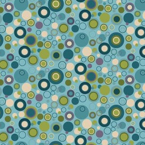 HEG9612-11 Bubble Dot Basics, Quilting Cotton, Fat Quarters, Halv Yard eller per Yard