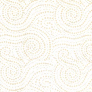 TONGA-B1202 Latte - Large Loose Dotted Spirals Batik Fabric, By Timeless Treasures