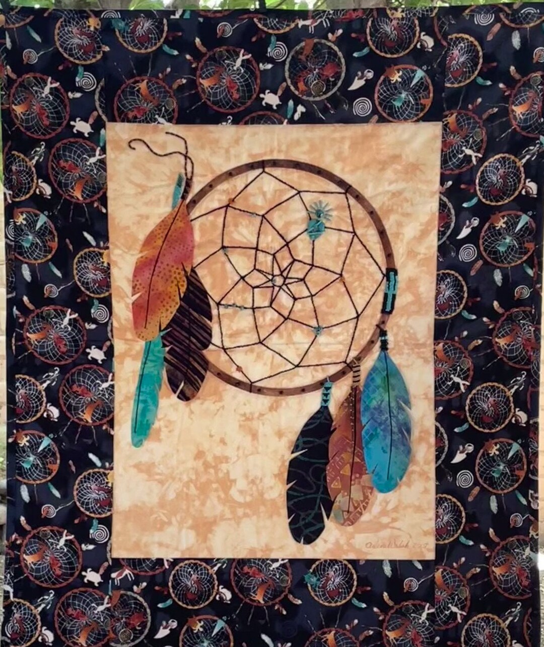 Dream Catcher Quilt Pattern an Arlene Walsh Design, Southwest Pattern