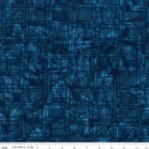 BT23273-298 - Batiks Retro Revival Indigo Dye, Half Yard or by the Yard, Riley Blake Designs