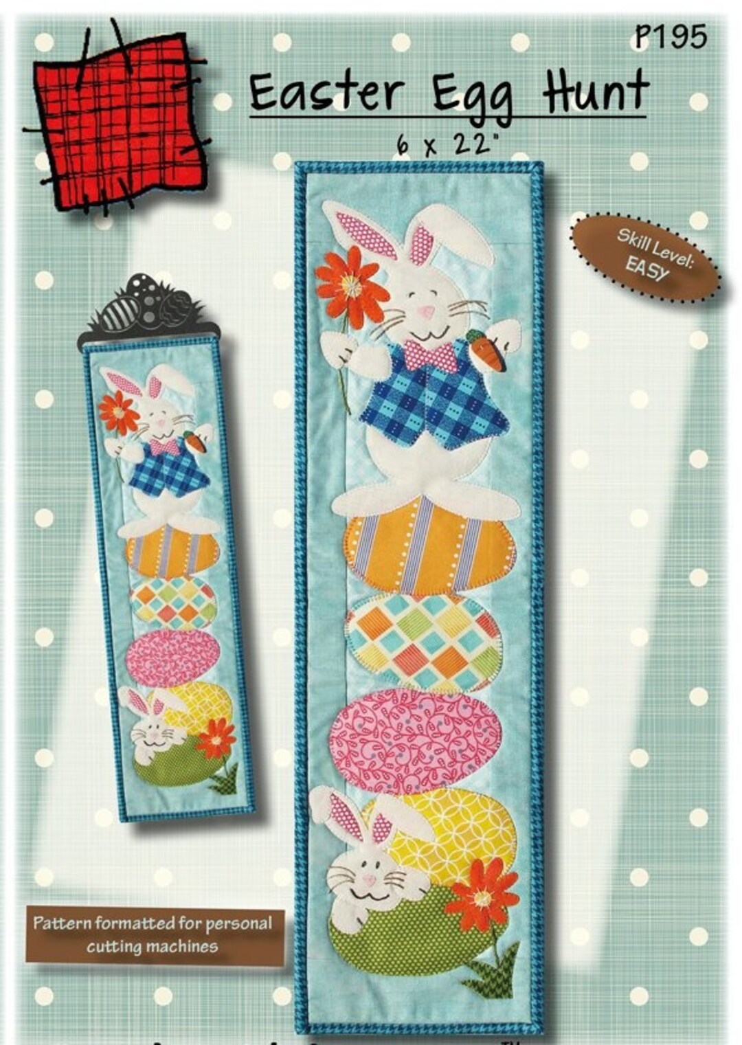 P195 Easter Egg Hunt Pattern - Etsy