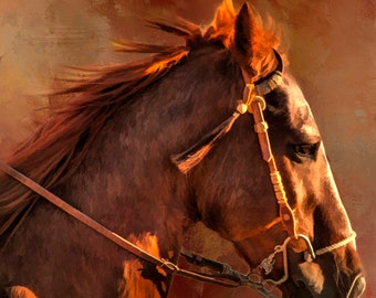 Panel de tela con diseño de caballo de rancho, panel acolchado, tela de algodón de alta calidad para acolchado, tela con diseño de caballo para acolchar o coser, tamaño del panel: 48 cm de ancho x 50 cm de largo, AHS-005