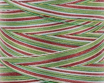 4650 Cotton Makó: Variegated 50 wt - 1422 yds Leaves - Aurifil Thread