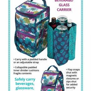 ByAnnie Patterns, I&#39;ll Drink to That, In Bags, Purses, Totes & Electronic Covers, Quilting Sewing Patterns