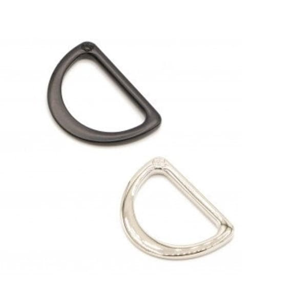 1 D-Ring, Flat, Set of Two