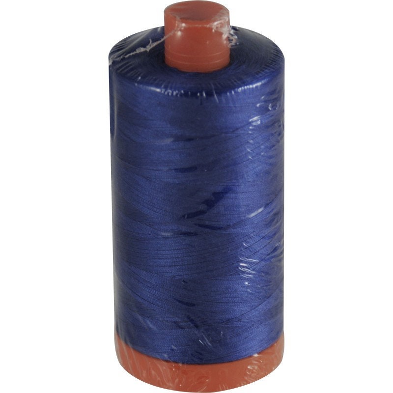 Mako Cotton Thread Solid 50wt 1422yds Dark Cobalt # A1050-2740