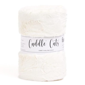 Minky 2.5 Yard Mirage Luxe Cuddle Cut - Natural