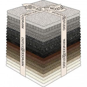 FQ-MASWOF-NEU Fat Quarter Bundle, Woolies Flannel Neutrals Vol. 2 20pcs