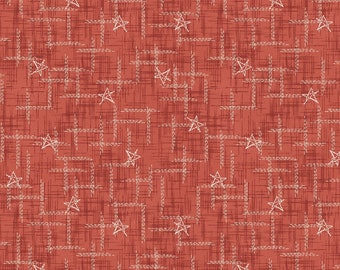 Stern Textur Rot Flanell Stoff, Let It Snow Flannel Kollektion, Janet Rae Nesbitt, Henry Glass Fabrics, Verkauft Massenware, HEG2884-88