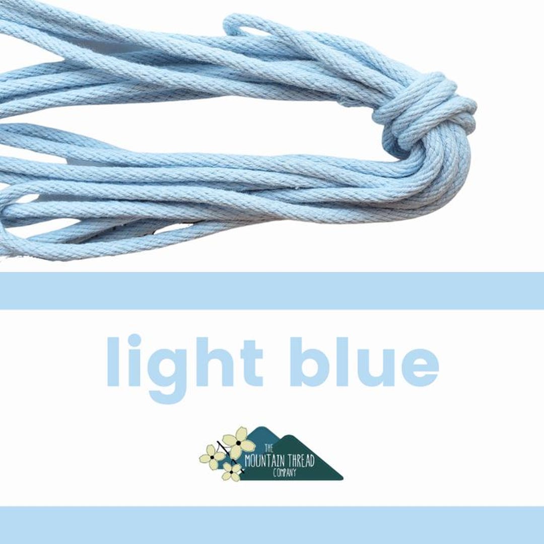 Light Blue Colorful 3/16