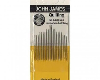 JJ120-3-9 John James Between / Quilting Needles Assorted Sizes 3/9 20ct