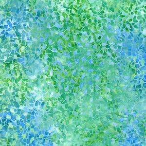 TONGA-B7546 Oasis - Bushels of Leaves, Batik Fabric, By Timeless Treasures