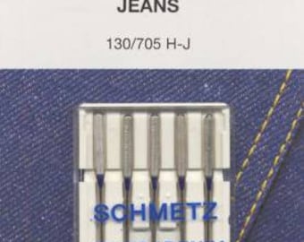 1782 - Aguja para máquina de mezclilla/jeans Schmetz, tamaño 14/90