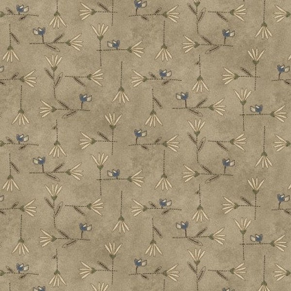Blue Bird of Happiness - Sold Per Yard - Premium 100% Cotton Fabric