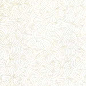 TONGA-B2022 Mist - Fans, Batik Fabric, By Timeless Treasures