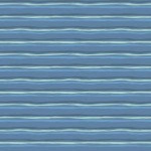 May include: A blue and white striped fabric with a subtle sheen. The fabric is woven with a textured pattern.