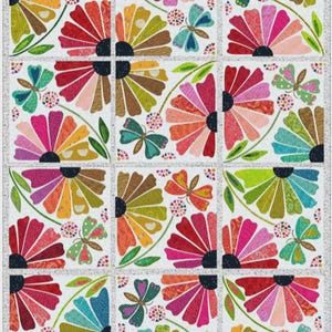 Garden Party de Fiberworks Inc par Laura Heine dans Courtepointes