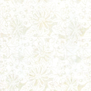 TONGA-B3064 Lace - Water Painted Floral, Batik Fabric, By Timeless Treasures