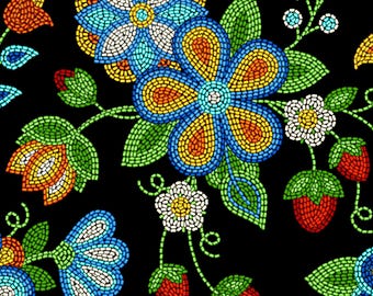 ELS594-BLA Tucson Schwarz - Wird als Meterware verkauft - Premium 100% Baumwolle