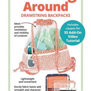 ByAnnie Patterns, Meshing Around Pattern, Organizer Bag Pattern, Travel Bag Pattern, Quilting Sewing Pattern