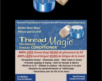 Thread Magic Round, Thread Magic is the end-all be-all for thread conditioners.