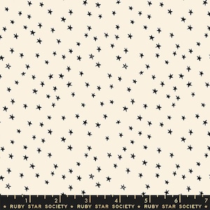 Starry Mini Starry Natural RS4110 21 Ruby Star#1, Fat Quarters, Half Yard or by the Yard