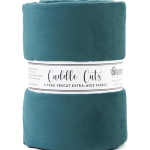 C390 Spruce 3yd Minky Cuddle Cut Extra Wide