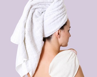 Guante Garshana 100 % seda cruda para exfoliación suave y masaje de seda