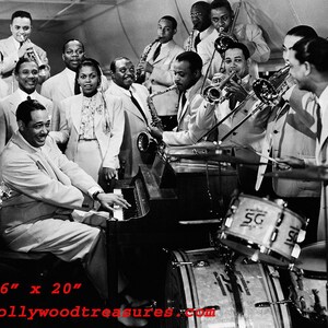 Duke Ellington~Jazz Great~Big Band~Black Int~BLM~Entertainment Room Decor~ Print~Photo~16&quot; x 20&quot;