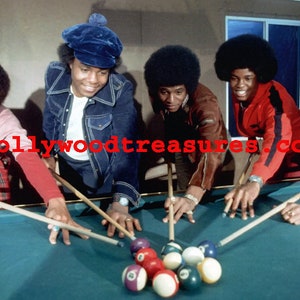 Michael Jackson, odbitka fotograficzna Jackson 5 Pool (16x23)